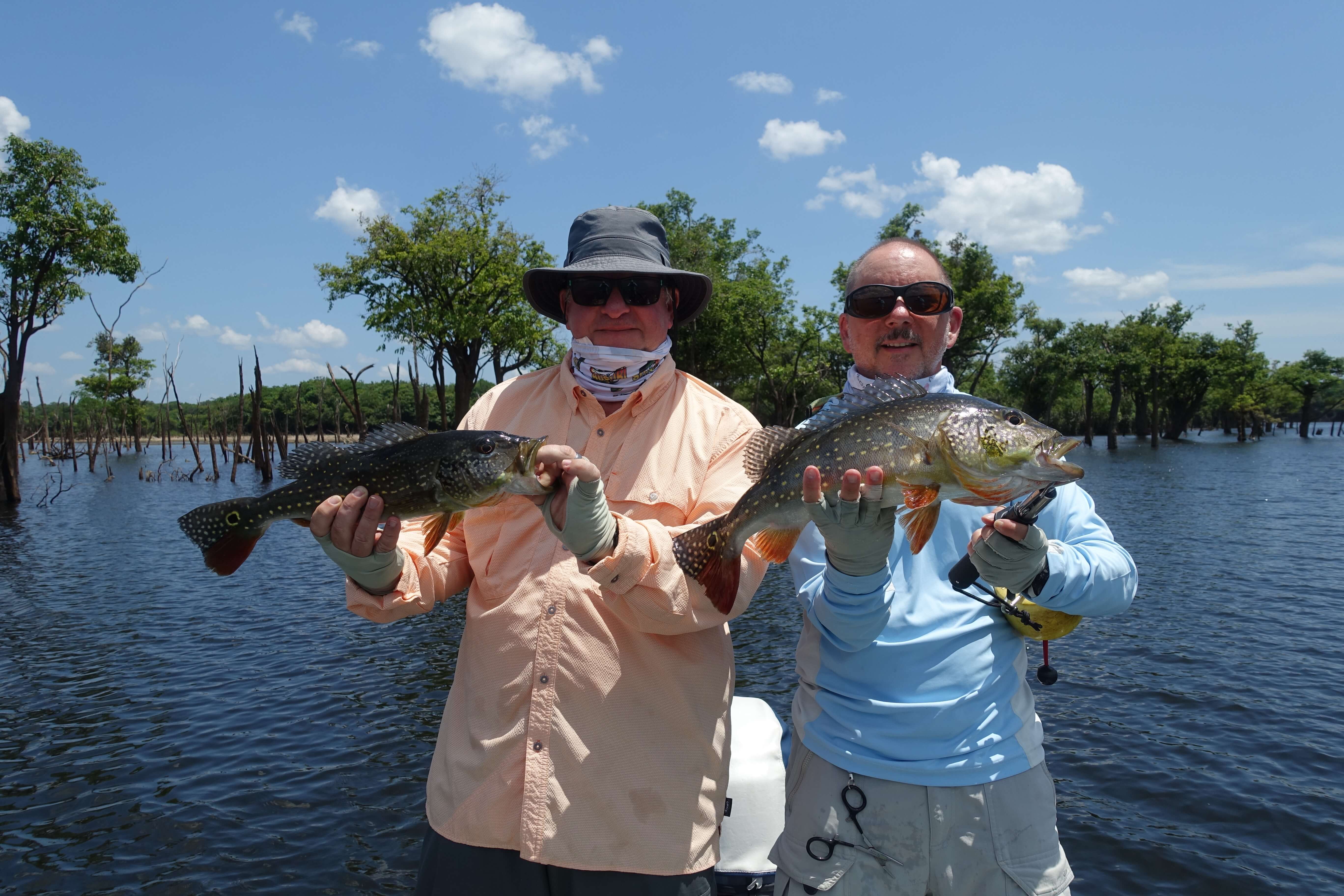Gerry Kirkpatrick and David Gratson Amazon Fishing
