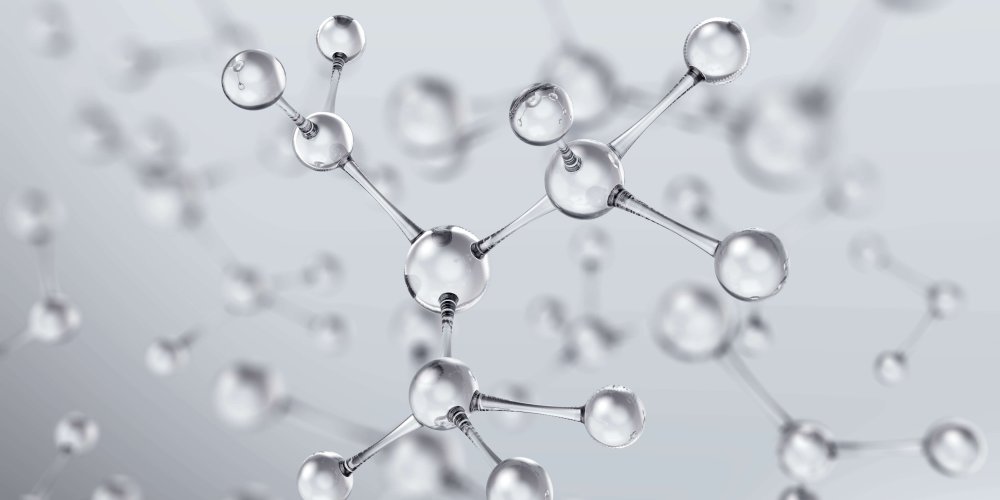 Abstract atom or molecule structure Abstract atom or molecule structure