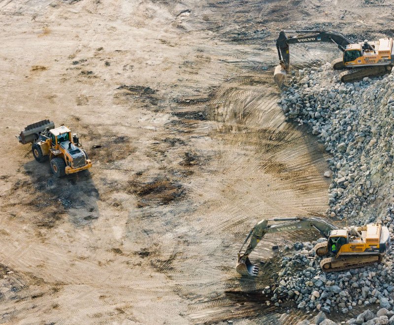 Bulldozer Construction