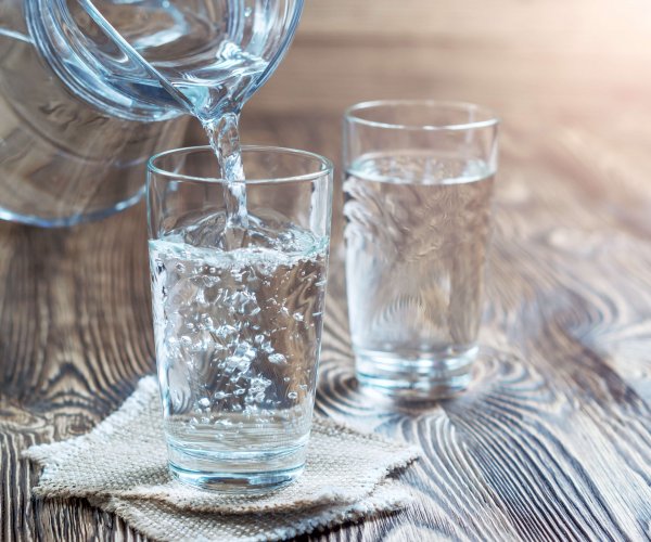 Glass of water